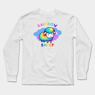 Rainbow Sheep Long Sleeve T-Shirt